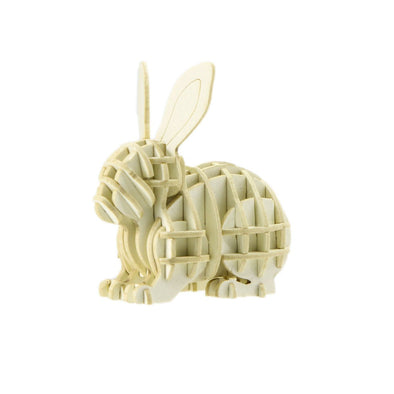 Rabbit - 3D Paper Puzzle DIY Kit by GIANT