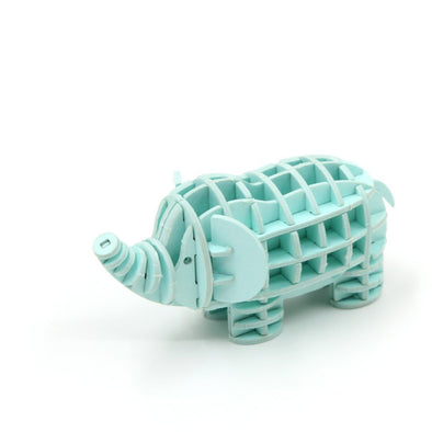 Elephant - 3D Paper Puzzle DIY Kit by GIANT