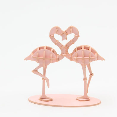 Flamingo - 3D Paper Puzzle DIY Kit by GIANT