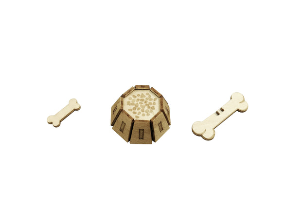 Golden Retriever - 3D Wooden Puzzle DIY Kit by GIANT