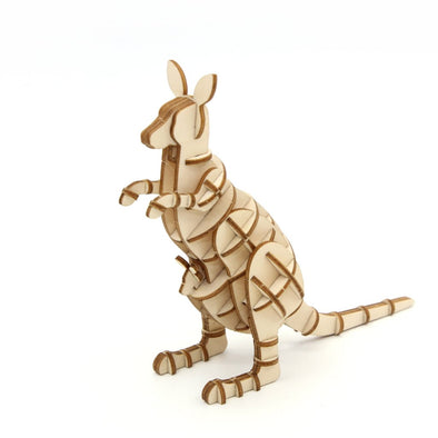 Kangaroo - 3D Wooden Puzzle DIY Kit by GIANT