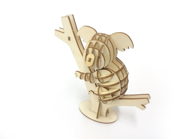 Koala - 3D Wooden Puzzle DIY Kit by GIANT