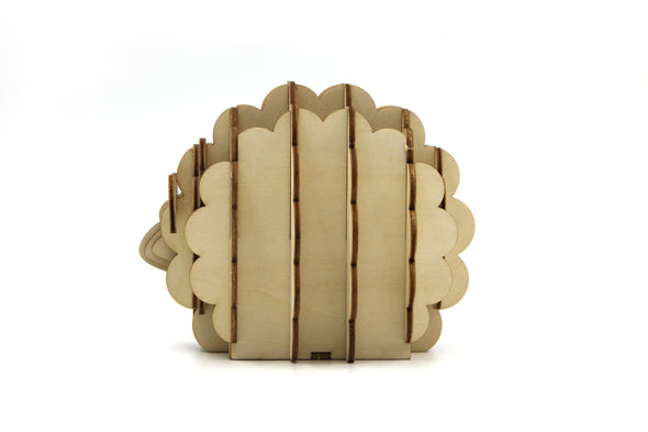 Sheep Pen Holder - 3D Wooden Puzzle DIY Kit by GIANT